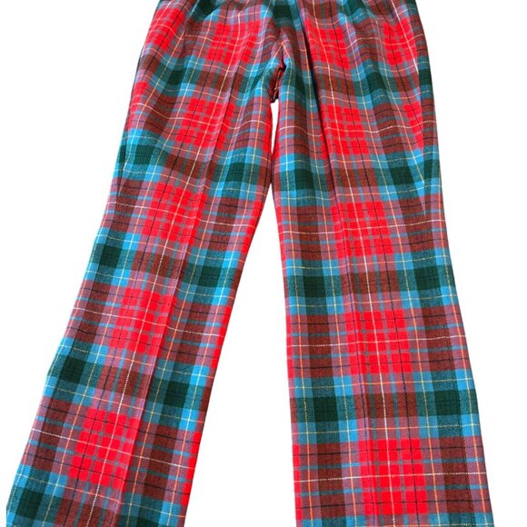 Vintage Knockabouts Pendleton 100% Wool Plaid Matching Set Scarf Shirt & Pants - Picture 7 of 16